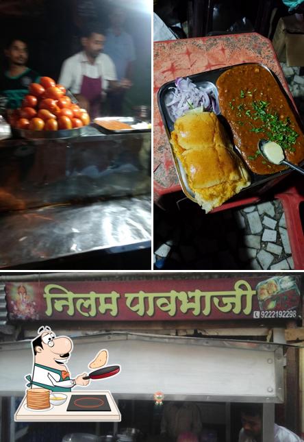 Pancakes at Nilam Pav Bhaji