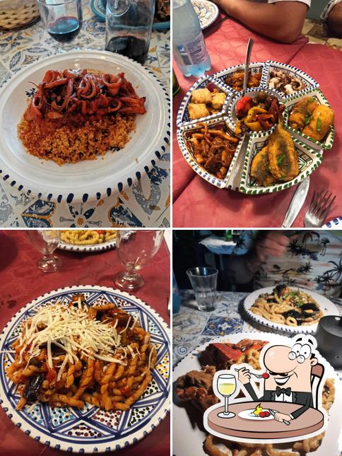 Platti al Osteria San Pietro di Tamou