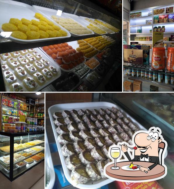 Food at Sri Annapurna sweets