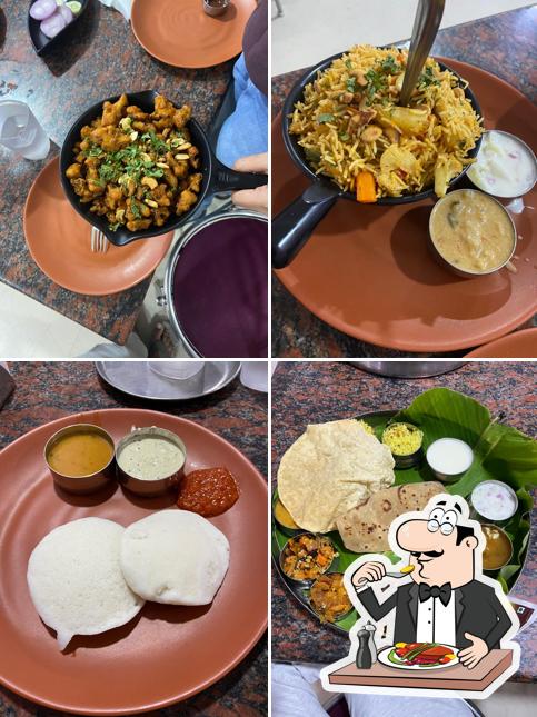 Food at Sri Lakshmi Vishnu Bhavan