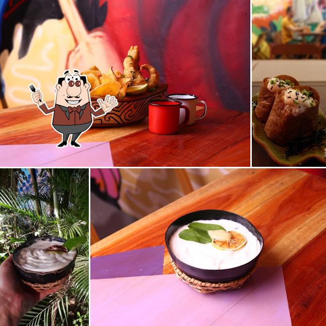 Platos en Bar do Urso