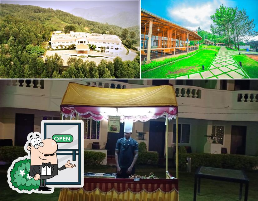 Take a look at the outside part of Grand Palace Resort, Yercaud