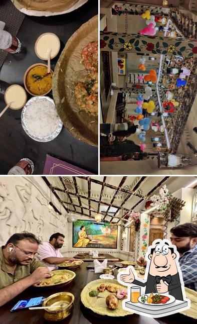 Maa Aanpurna Batti Chokha Resturent is distinguished by food and interior