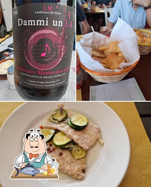 Salmone grigliato al Bar Trattoria Il Botteghino