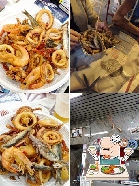 Calamari fritti al Cuopperia Pescheria Biagio