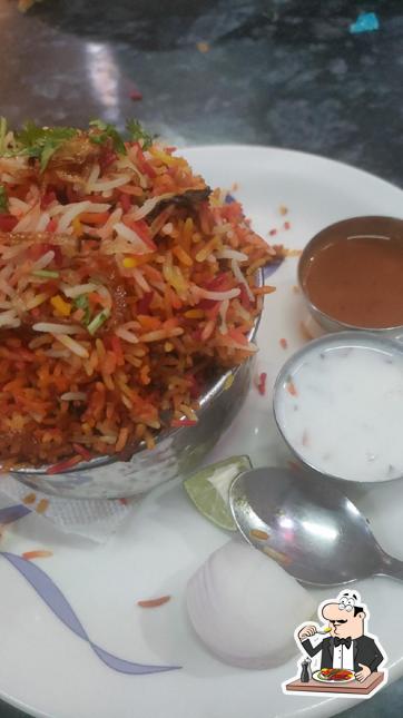 Fried rice at Hotel Athwan & Biryani