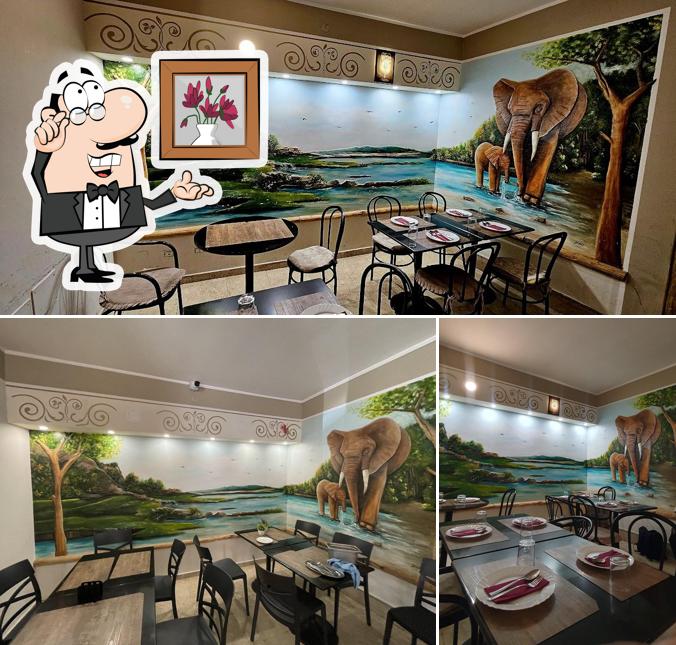 Gli interni di Kohinoor Ristorante e Kebaberia