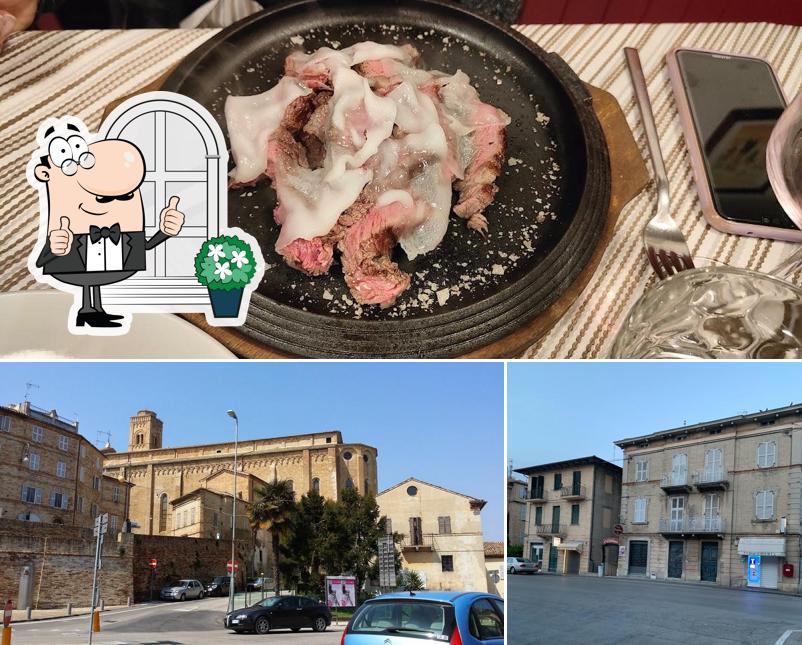 Tra le diverse cose da Trattoria Da Orsolina si possono trovare la esterno e cibo