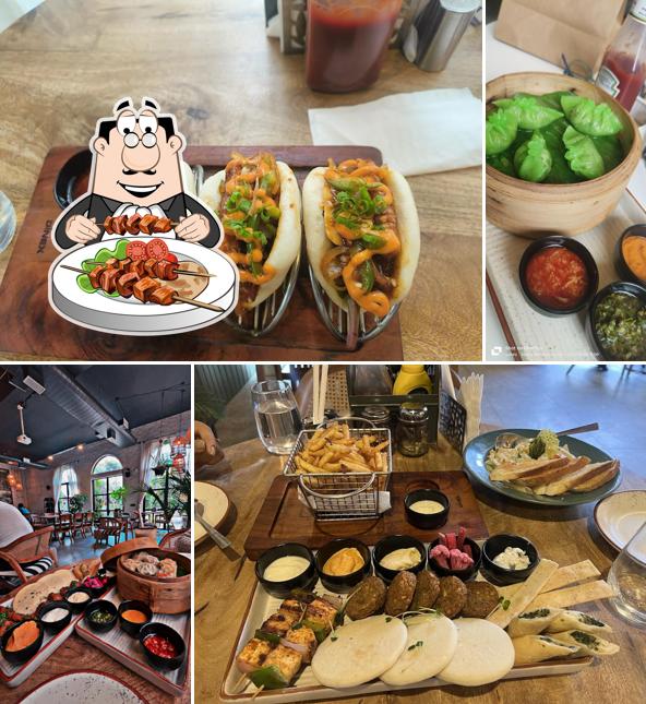 Food at Café Caffeinated