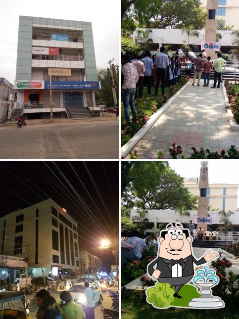 Check out how Hotel Vishnu Residency looks outside