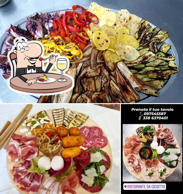 Antipasto al Ristorante Trinita' da Ciciotto ( De Rosa )