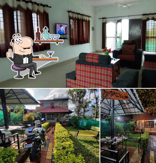 The interior of Silent Wild (Cottage in masinagudi)