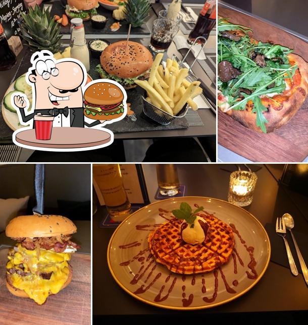 Hamburger al Café Spatz