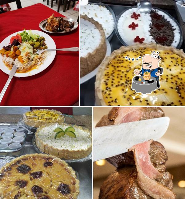 Comida em Churrascaria Gaúcho