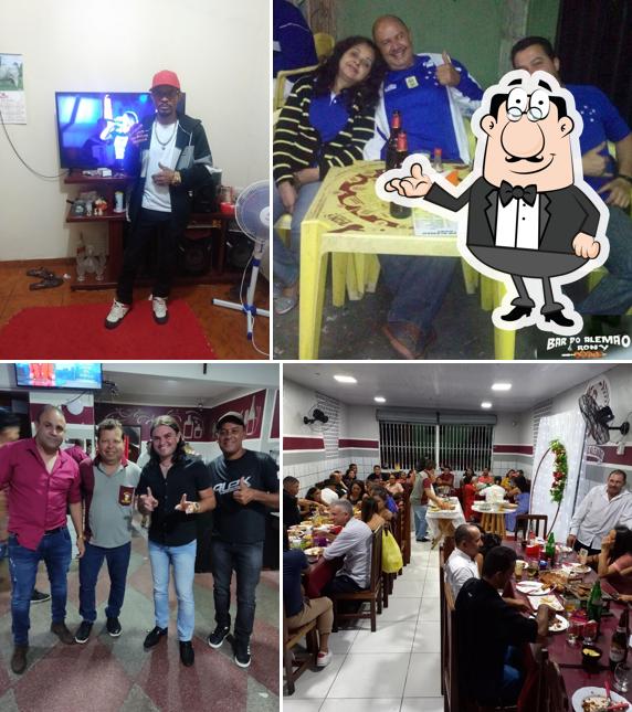 O interior do Bar do Alemão e Rony