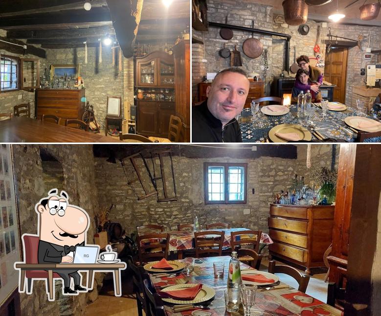 Dai un'occhiata agli interni di Alla Locanda di Denzano