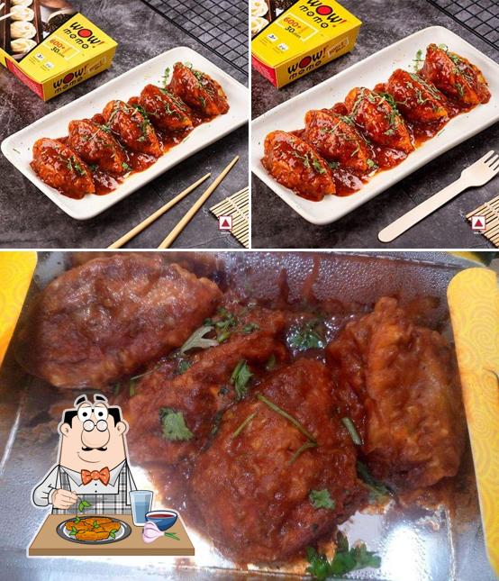 Chicken wings at WOW China