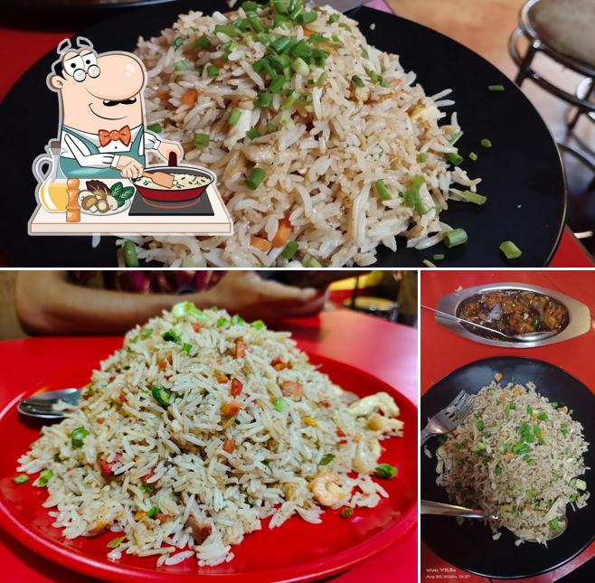 Fried rice at Rinki Restaurant