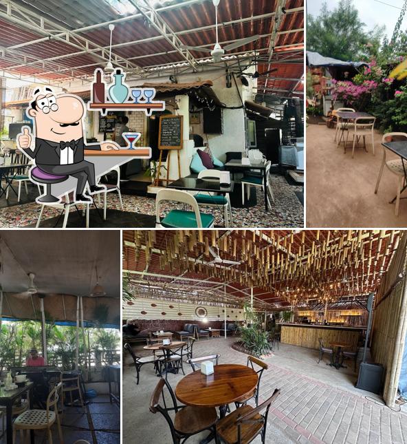 The interior of Kefi - A Lebanese Café and Bistro and Bar