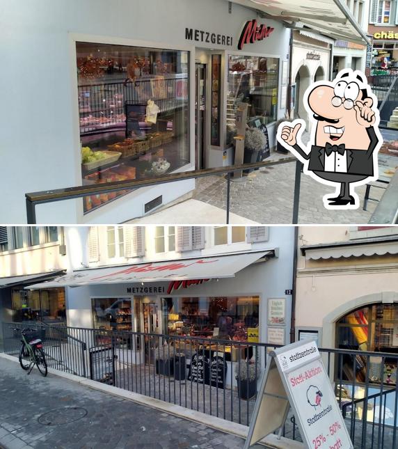 Gli interni di Metzgerei Muller