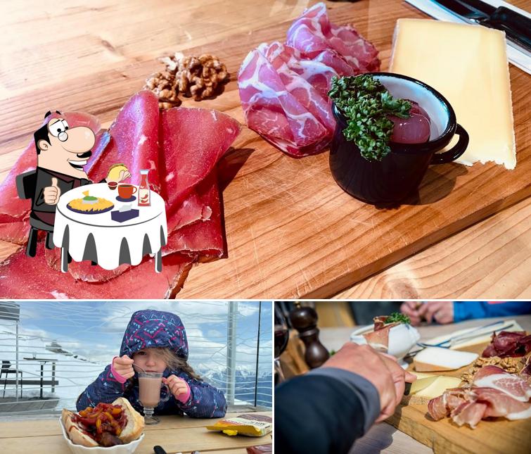 Piatto di formaggi al Tegia Miez