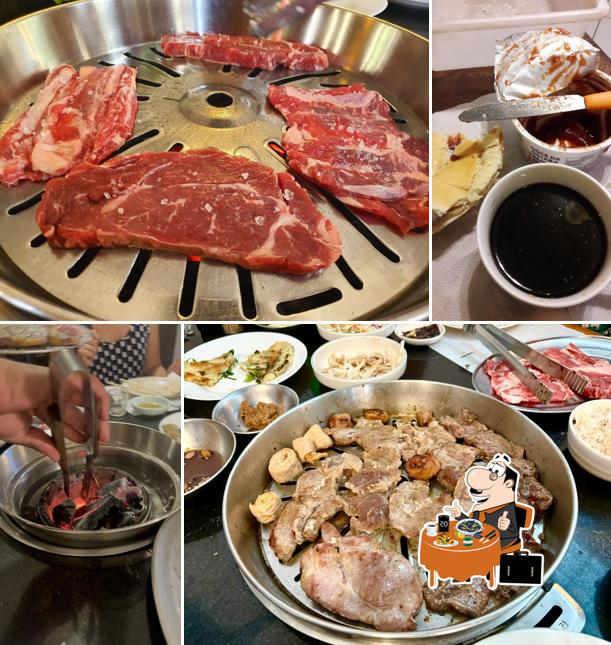 Mexilhões em 안골 숯불갈비 ANGOR Restaurante (korean barbeque)