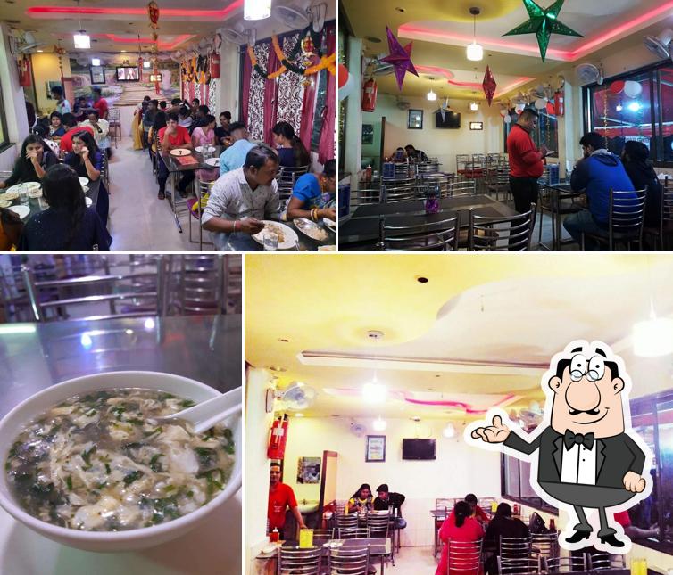 Take a seat at one of the tables at PENGUIN FOOD CENTRE