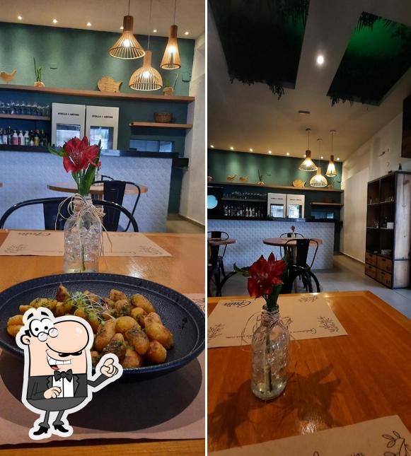 O interior do Gaia Gastronomia