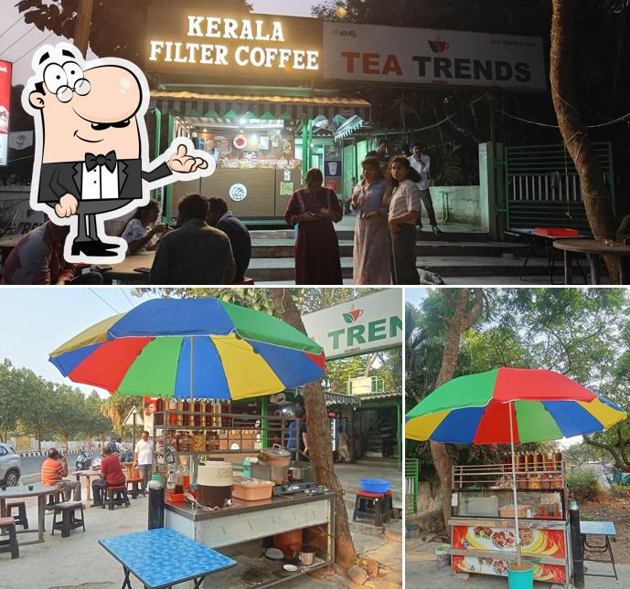 The interior of Kerala Filter Coffee