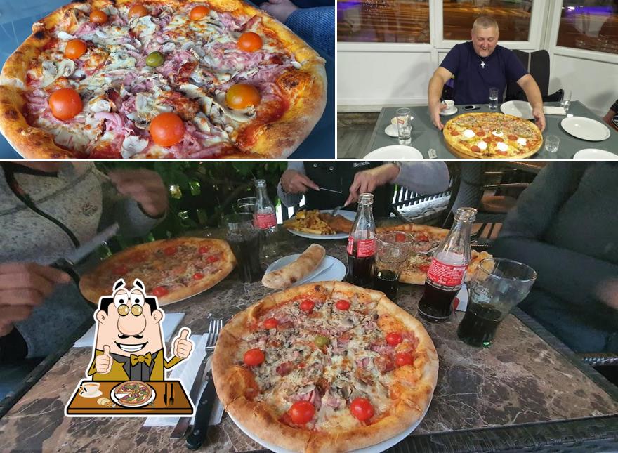 Scegli una pizza a Pizzeria Gracija