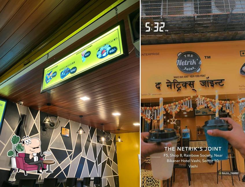 The interior of The Netrik's Joint, Vashi