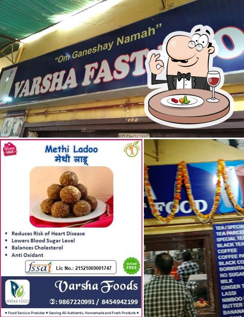 Food at Varsha Fast Food