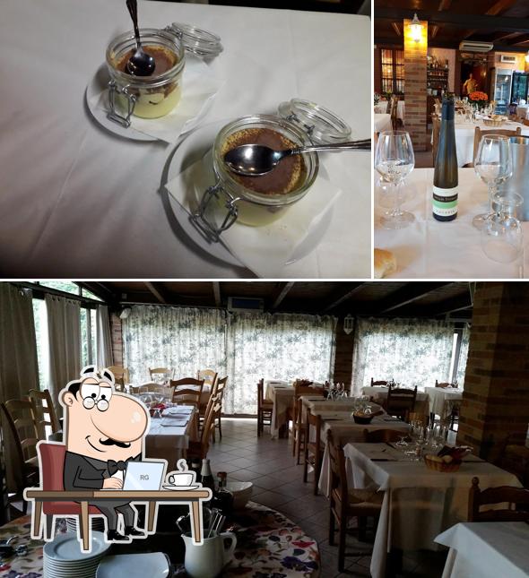 Gli interni di La Cometa