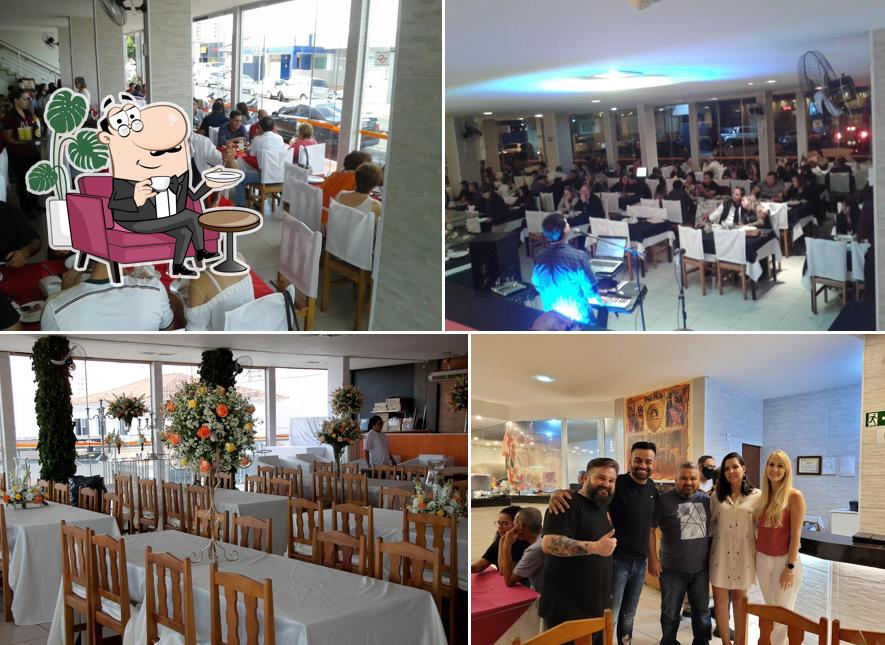 O interior do O Forno