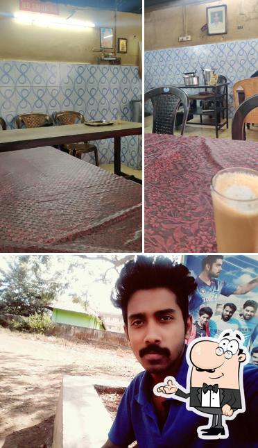 The interior of Ammayi's Hotel - Homely Food