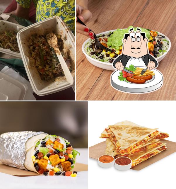 Meals at California Burrito Mexican Kitchen @ Cybergreens