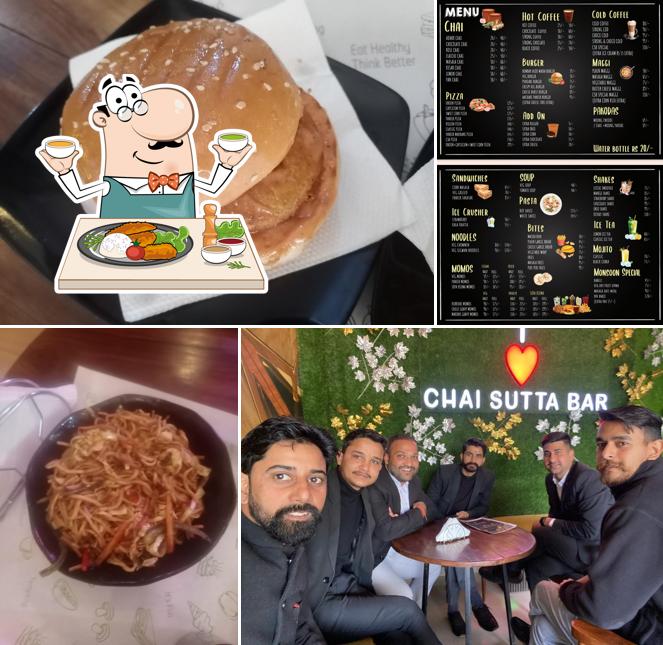 Food at Chai Sutta Bar Bilaspur