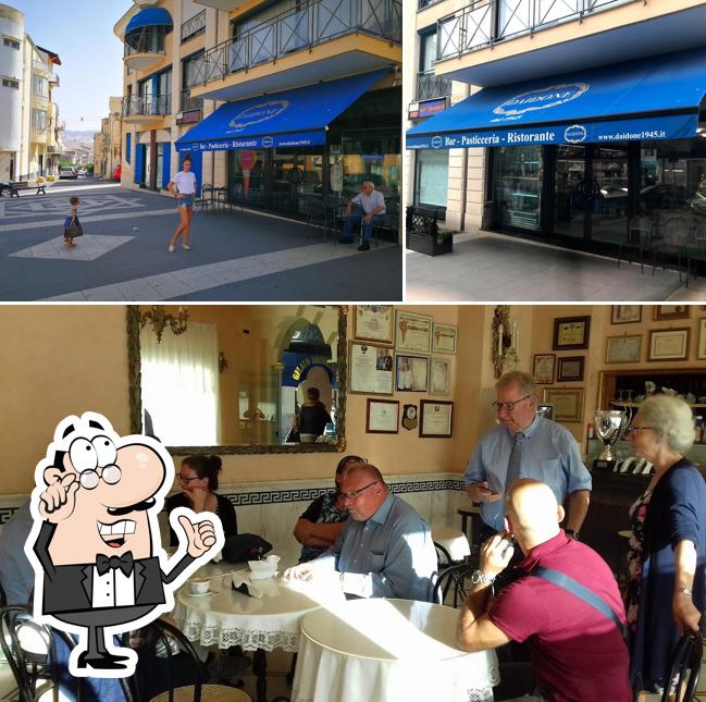 Gli interni di Daidone 1945 Bar Pasticceria e Ristorante