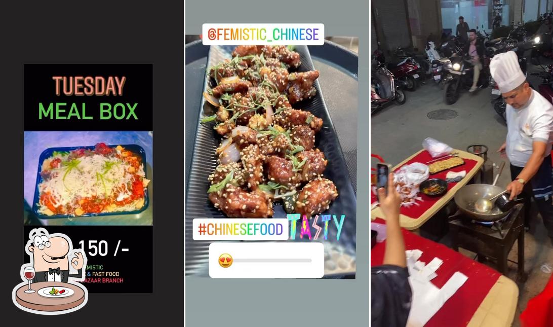 Food at Femistic Chinese and Fast Food