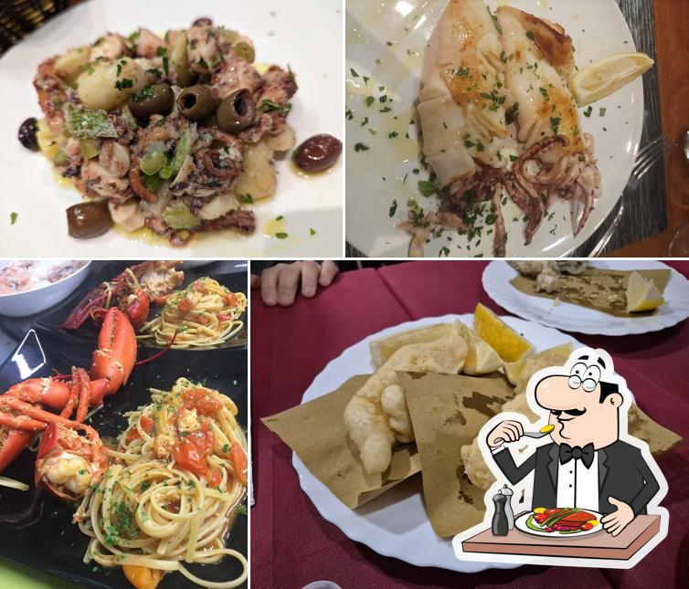 Cibo al L'Officina del Pesce Roma