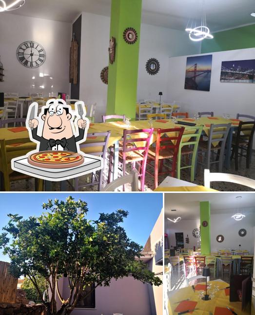 A Bar Pizzeria Da Fabrizio, puoi goderti una bella pizza