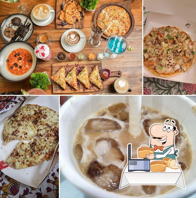 Garlic bread at House Of Blends