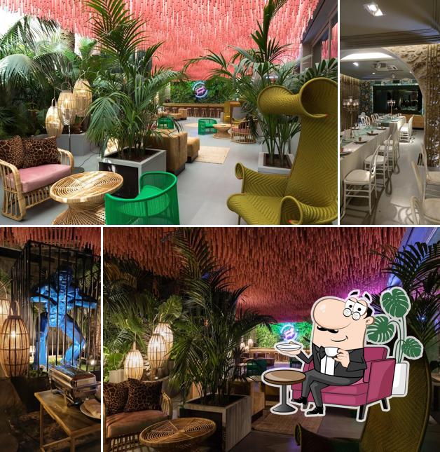 Gli interni di Comida Restaurant