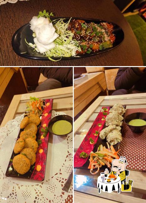 Food at D Red Door, ਦਾ ਰੈੱਡ ਡੋਰ