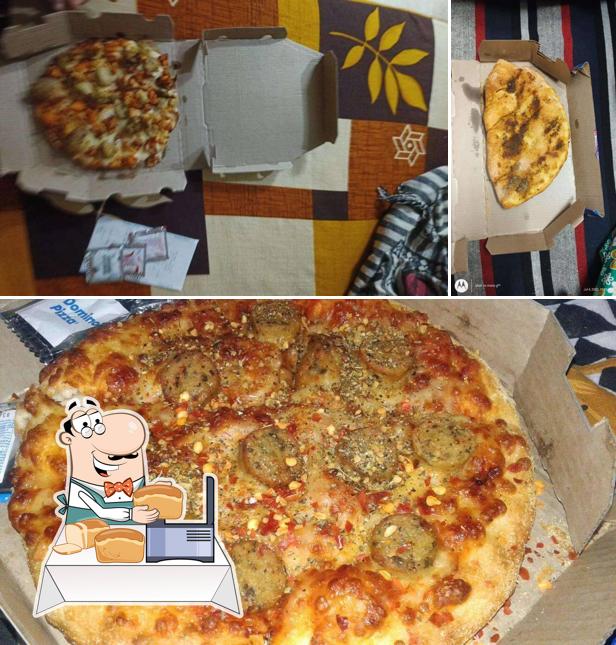 Garlic bread at Domino's Pizza