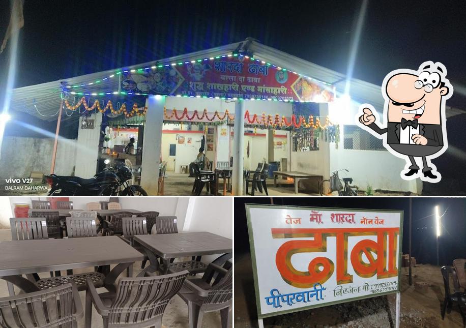 The interior of Maa Sharda Dhaba