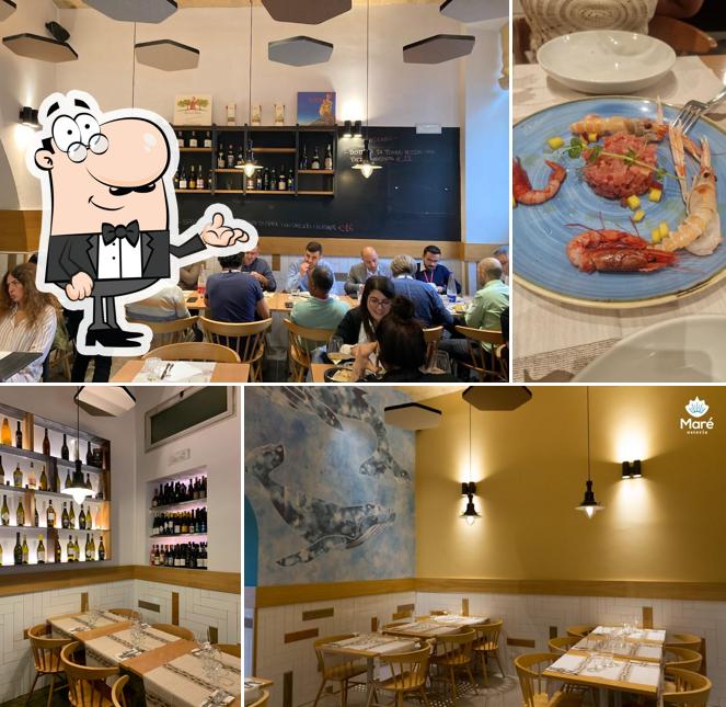 Dai un'occhiata agli interni di Osteria Maré