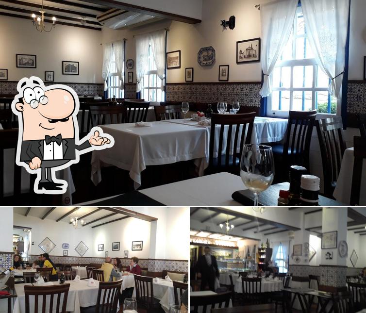 O interior do Quinta de Santa Maria