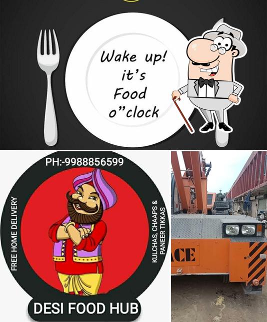 The exterior of DESI FOOD HUB