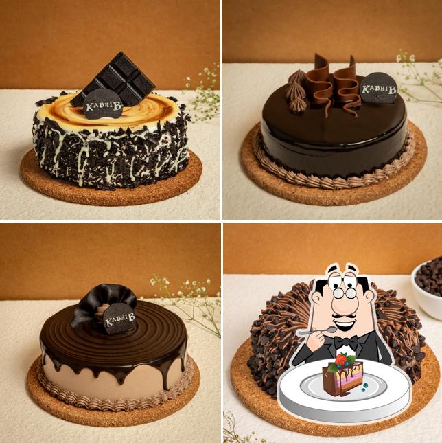 Chocolate cake at Kabhi B Bakery - Gorwa